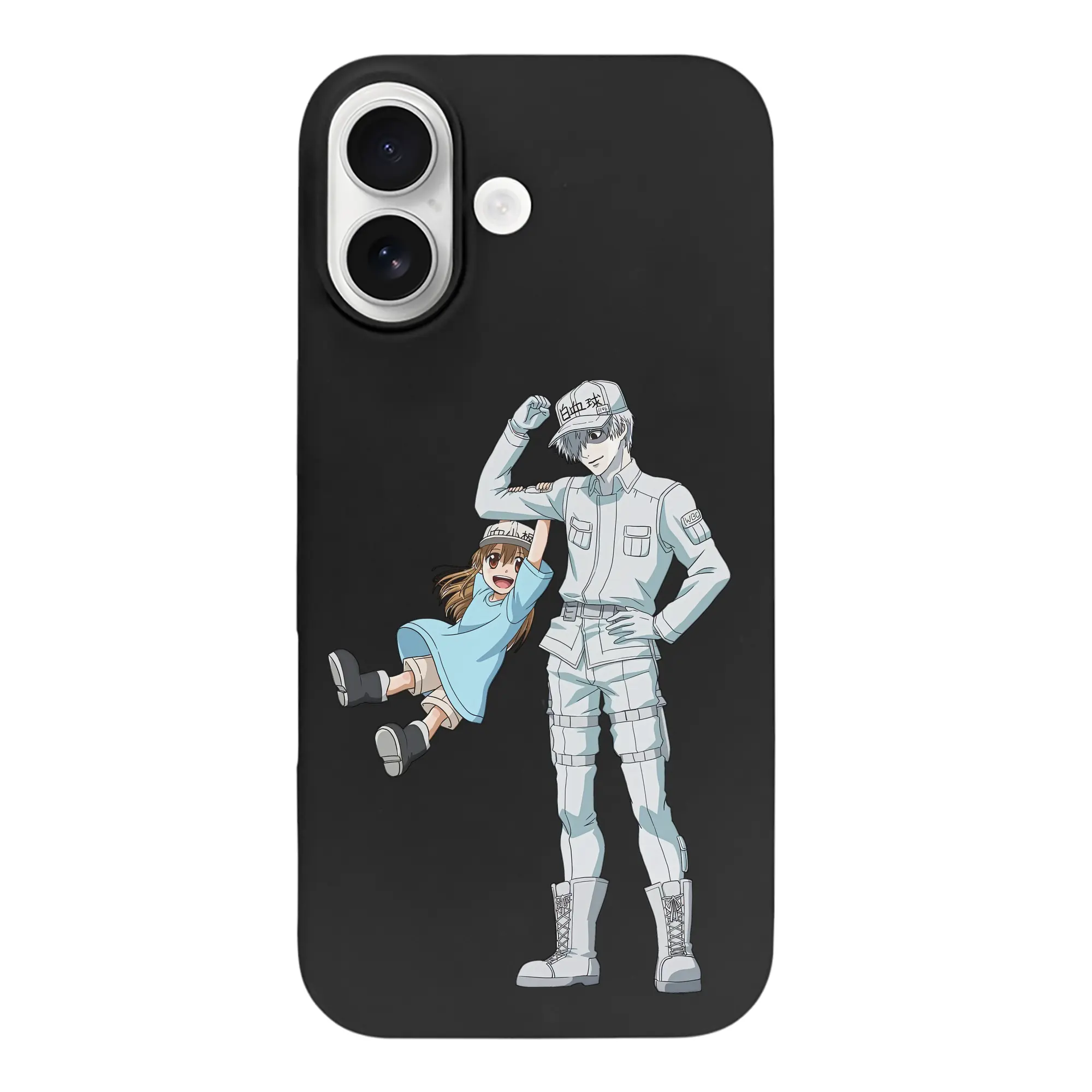 はたらく細胞 グッズ,白血球 - iPhone 17 シリーズ シリコンケース 薄型 耐衝撃 指紋防止 ソフトタッチカバー 精密フィット 傷防止 保護ケース iPhone 17/17 Air/17 Pro/17 Pro Max 対応